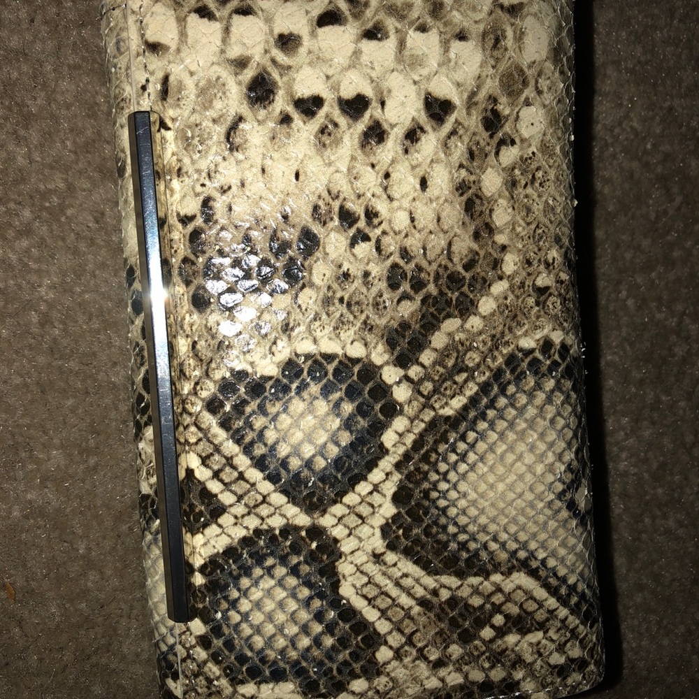Etienne wallet real Phyton Snake Skin Leather 🐍